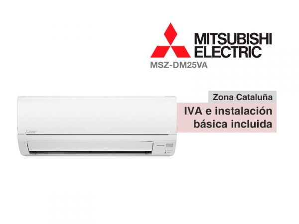 AIRE ACONDICIONADO MITSUBISHI ELECTRIC IMPULSA MSZ-DM25VA