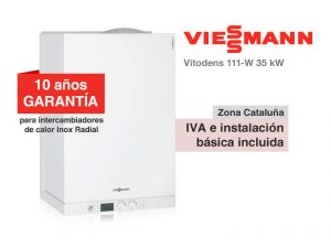CALDERA VIESSMANN VITODENS 111-W 35 KW A GAS NATURAL