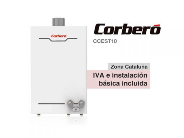 CALENTADOR CORBERÓ TIRO ESTANCO CCEST10