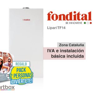 CALENTADOR FONDITAL LIPARI TF14 A GAS NATURAL
