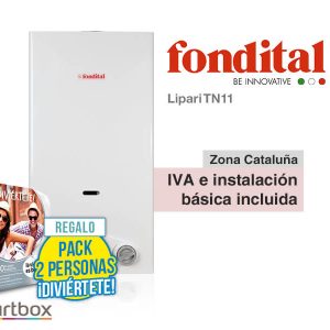 CALENTADOR FONDITAL LIPARI TN11 A GAS NATURAL