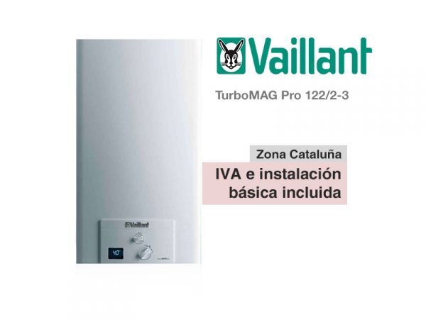 CALENTADOR VAILLANT TURBOMAG PRO 122/2-3