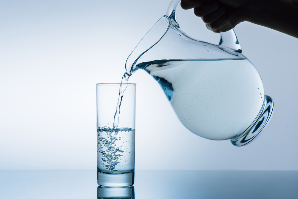 agua purificada mediante ósmosis inversa
