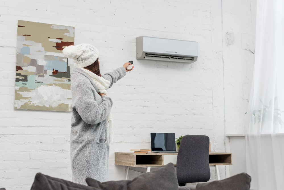 programar tu equipo de calefacción por aire
