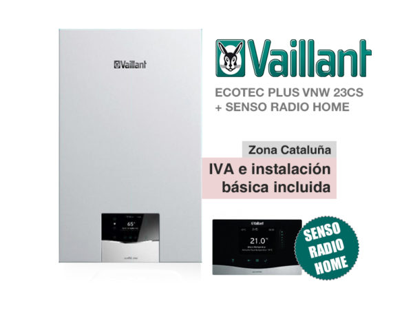 Caldera vaillant ecotec plus vnw 23 cs