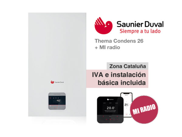 Saunier Duval thema condend 26 mi radio